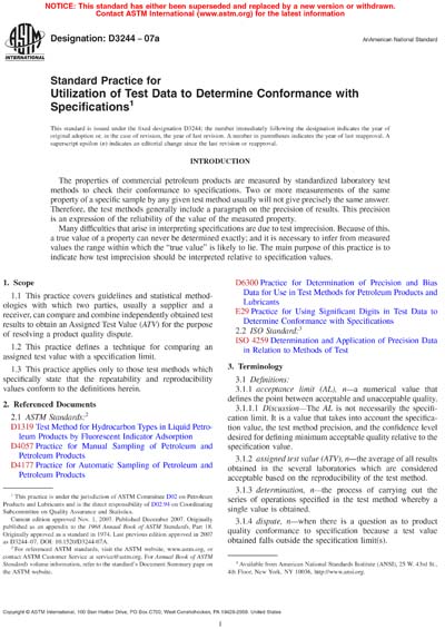 Standards PDF Cover Page