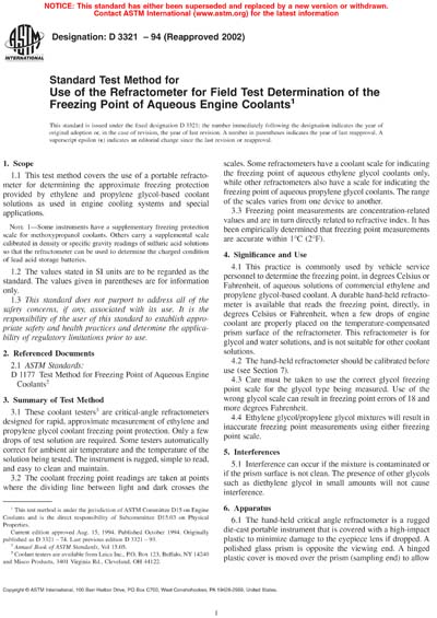 Standards PDF Cover Page