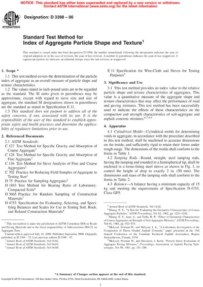 Standards PDF Cover Page