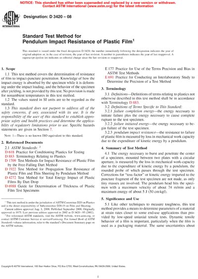 Standards PDF Cover Page
