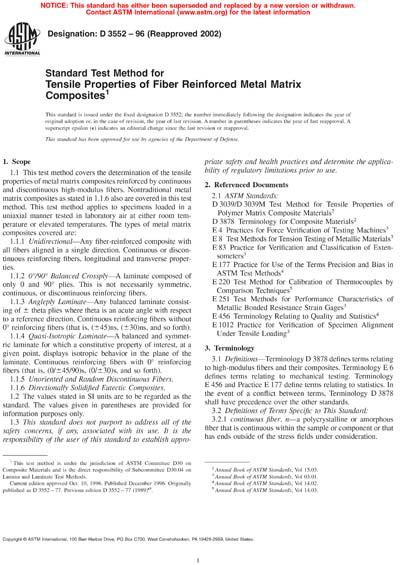 Standards PDF Cover Page