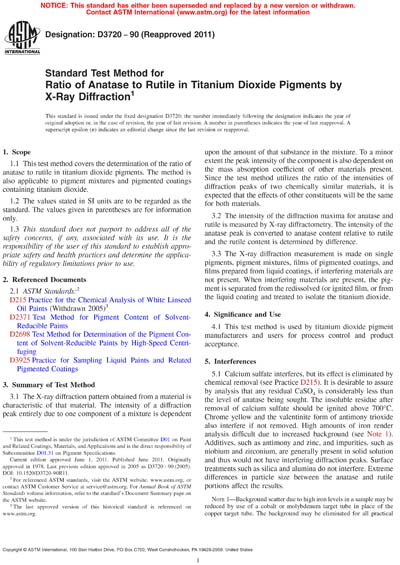 Standards PDF Cover Page