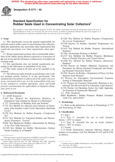 Standards PDF Cover Page
