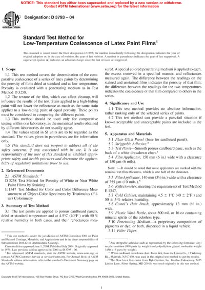 Standards PDF Cover Page