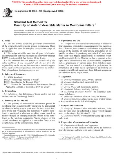 Standards PDF Cover Page