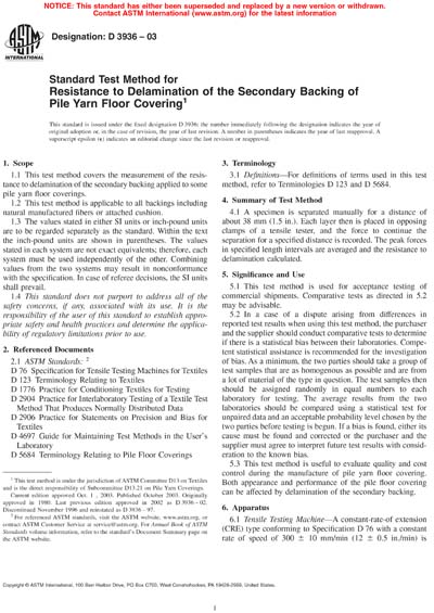 Standards PDF Cover Page