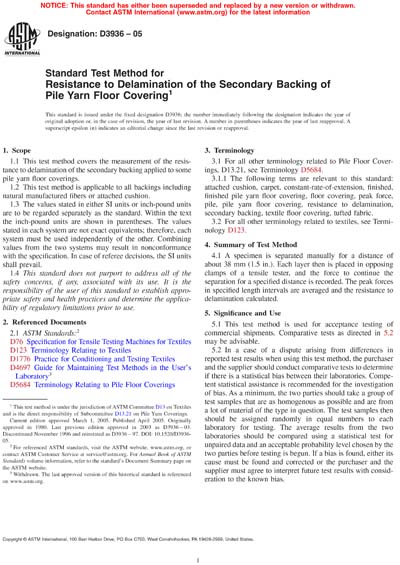 Standards PDF Cover Page