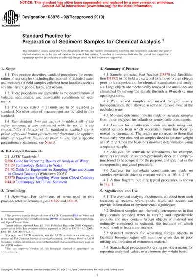 Standards PDF Cover Page