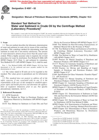 Standards PDF Cover Page