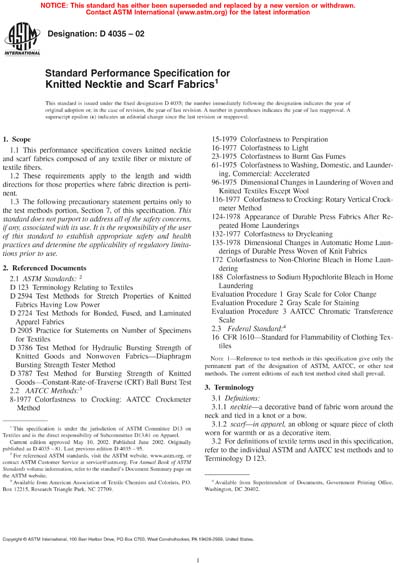 Standards PDF Cover Page