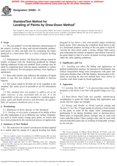 Standards PDF Cover Page