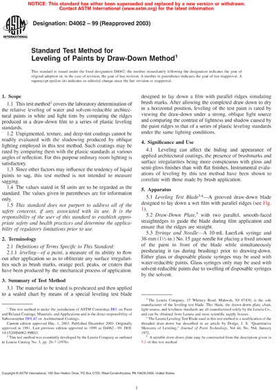 Standards PDF Cover Page