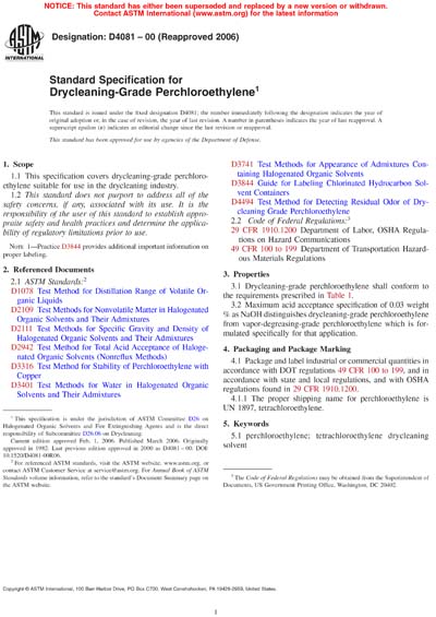 Standards PDF Cover Page