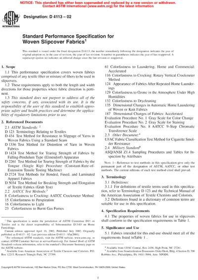 Standards PDF Cover Page
