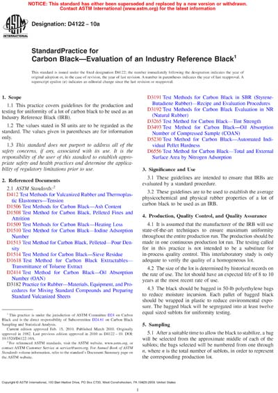Standards PDF Cover Page