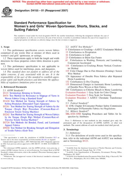 Standards PDF Cover Page