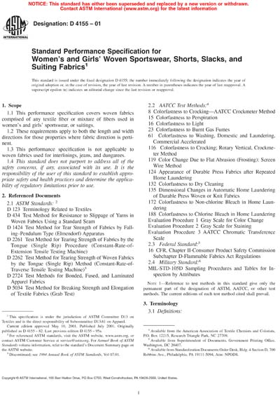 Standards PDF Cover Page