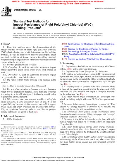 Standards PDF Cover Page