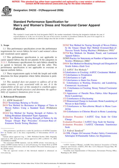 Standards PDF Cover Page
