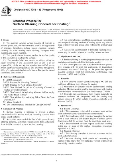 Standards PDF Cover Page