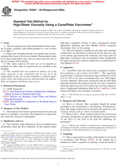 Standards PDF Cover Page
