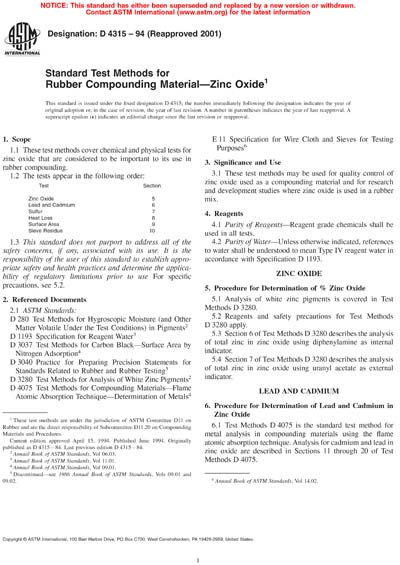 Standards PDF Cover Page