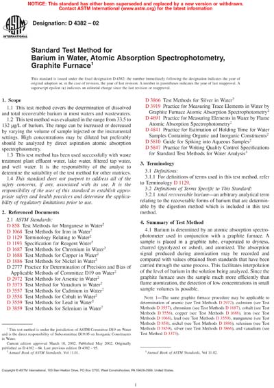 Standards PDF Cover Page