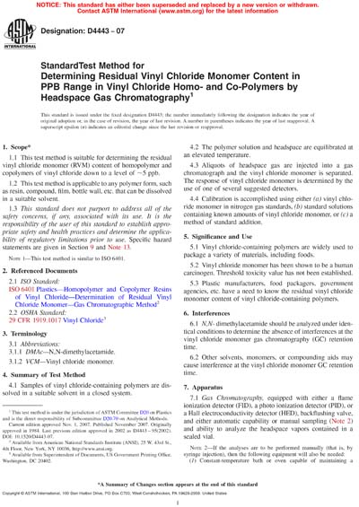 Standards PDF Cover Page