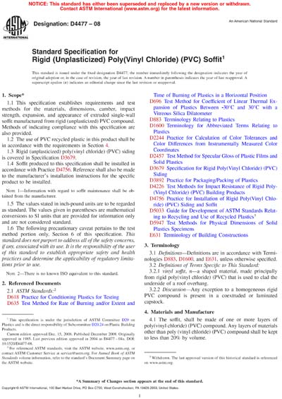 Standards PDF Cover Page
