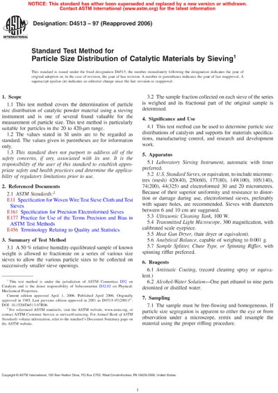 Standards PDF Cover Page