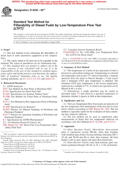 Standards PDF Cover Page