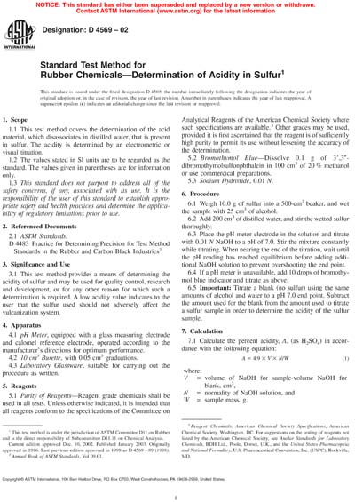 Standards PDF Cover Page