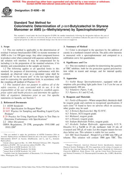 Standards PDF Cover Page