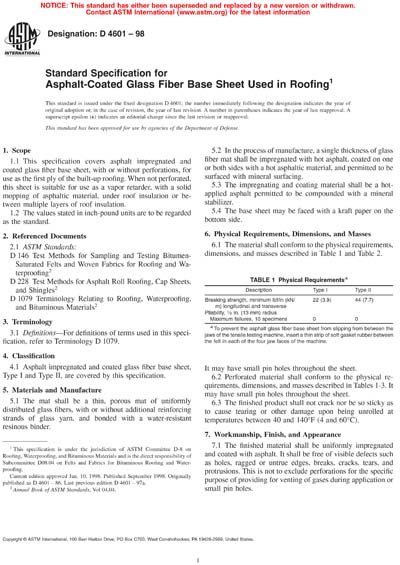 Standards PDF Cover Page