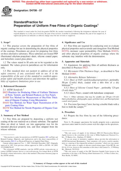 Standards PDF Cover Page