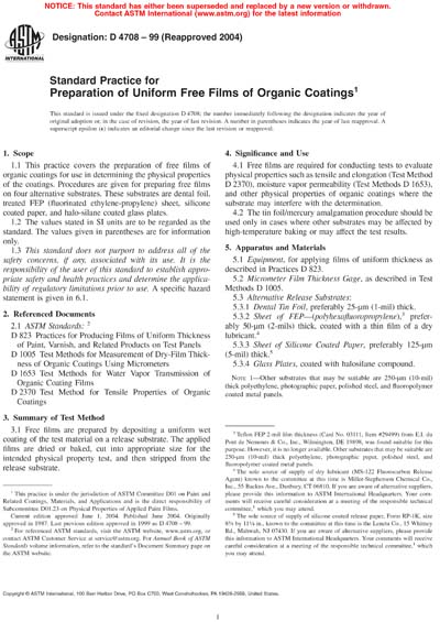Standards PDF Cover Page
