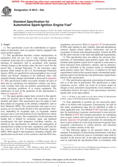 Standards PDF Cover Page
