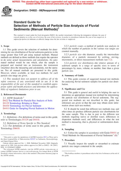 Standards PDF Cover Page