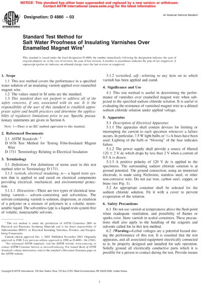 Standards PDF Cover Page