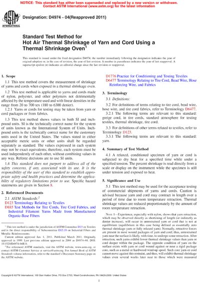 Standards PDF Cover Page