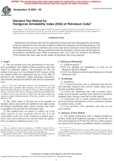 Standards PDF Cover Page