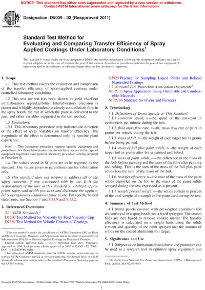 Standards PDF Cover Page