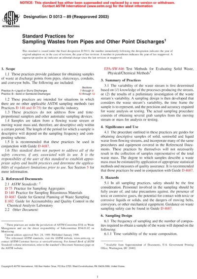 Standards PDF Cover Page