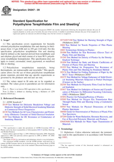 Standards PDF Cover Page