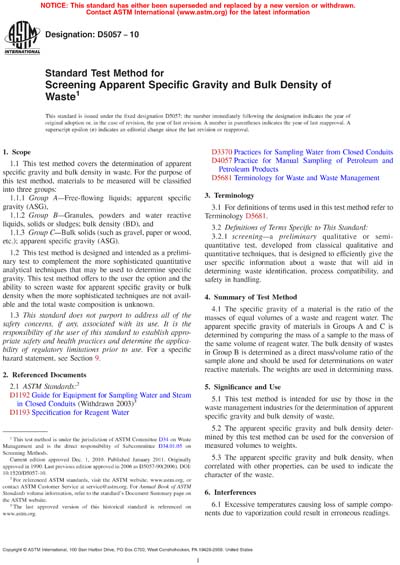 Standards PDF Cover Page