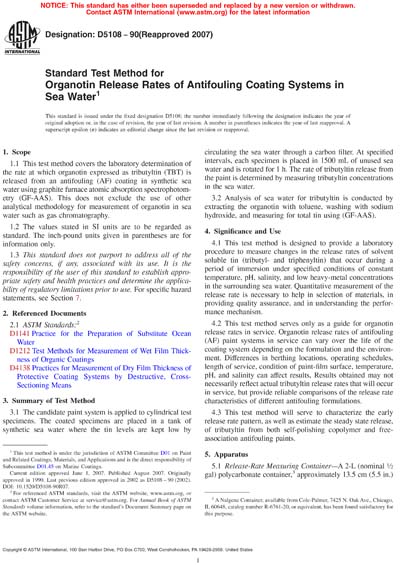 Standards PDF Cover Page