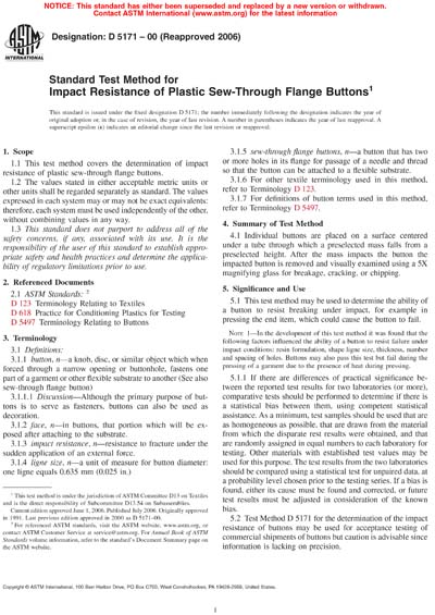 Standards PDF Cover Page