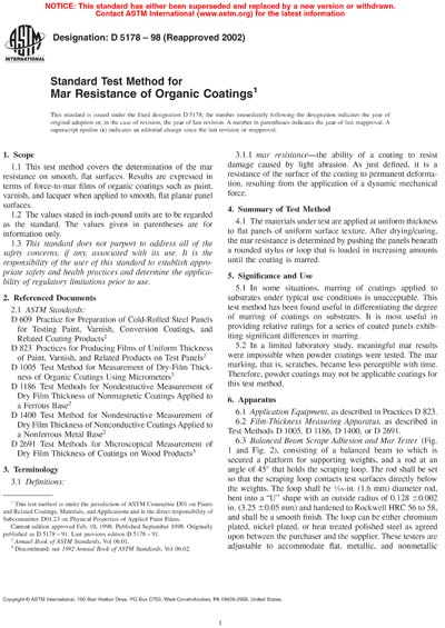 Standards PDF Cover Page