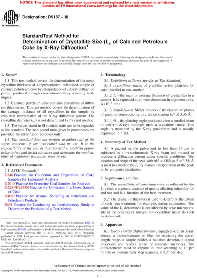 Standards PDF Cover Page