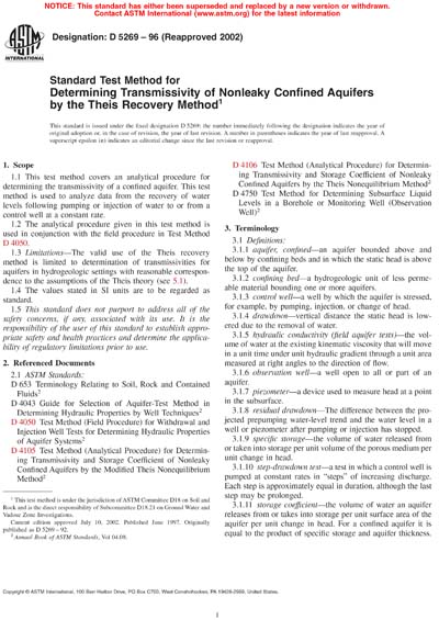 Standards PDF Cover Page